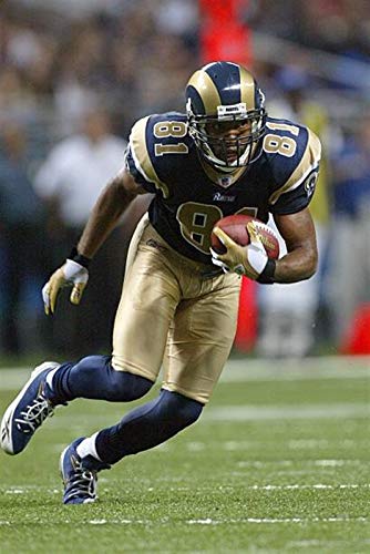 Torry Holt Poster - 18x24 Inch Premium Celebrity Print for Home, Office & Man Cave Decor - NFL Football Fan Gift & Wall Art