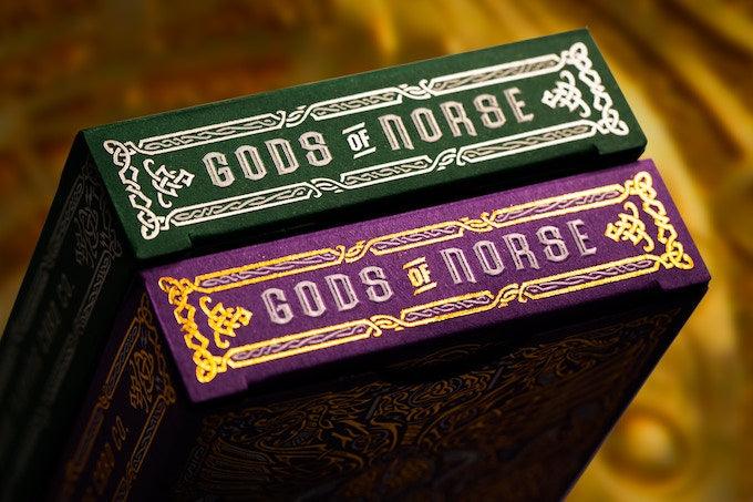 Premium Norse Mythology Playing Cards - Viking Gods & Legends Theme - Perfect for Collectors, Poker, Magic Tricks & Game Nights