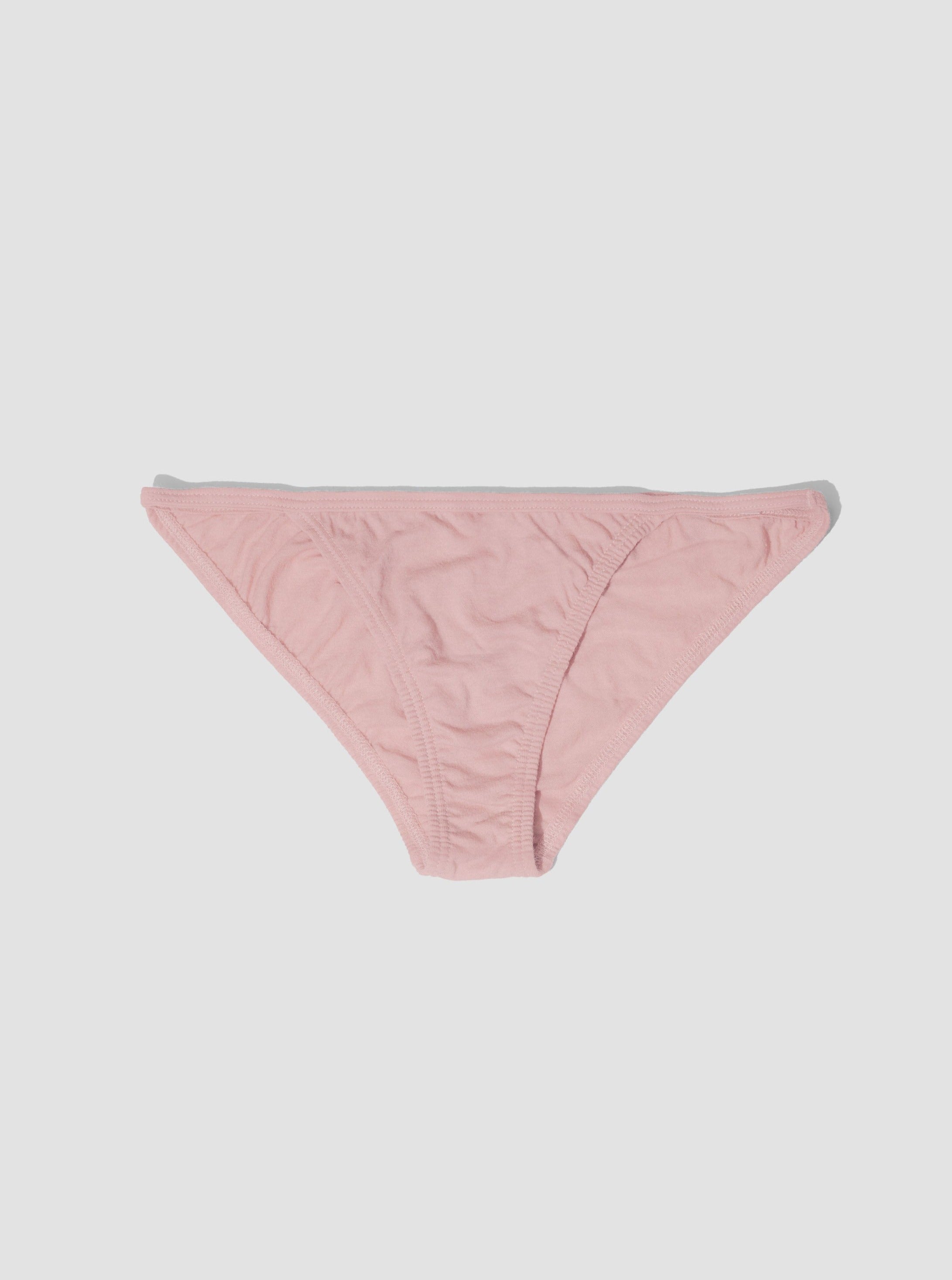 100% Organic Cotton String Bikini Set - Soft Mauve Color for Women | Perfect for Beach, Pool & Summer Vacations