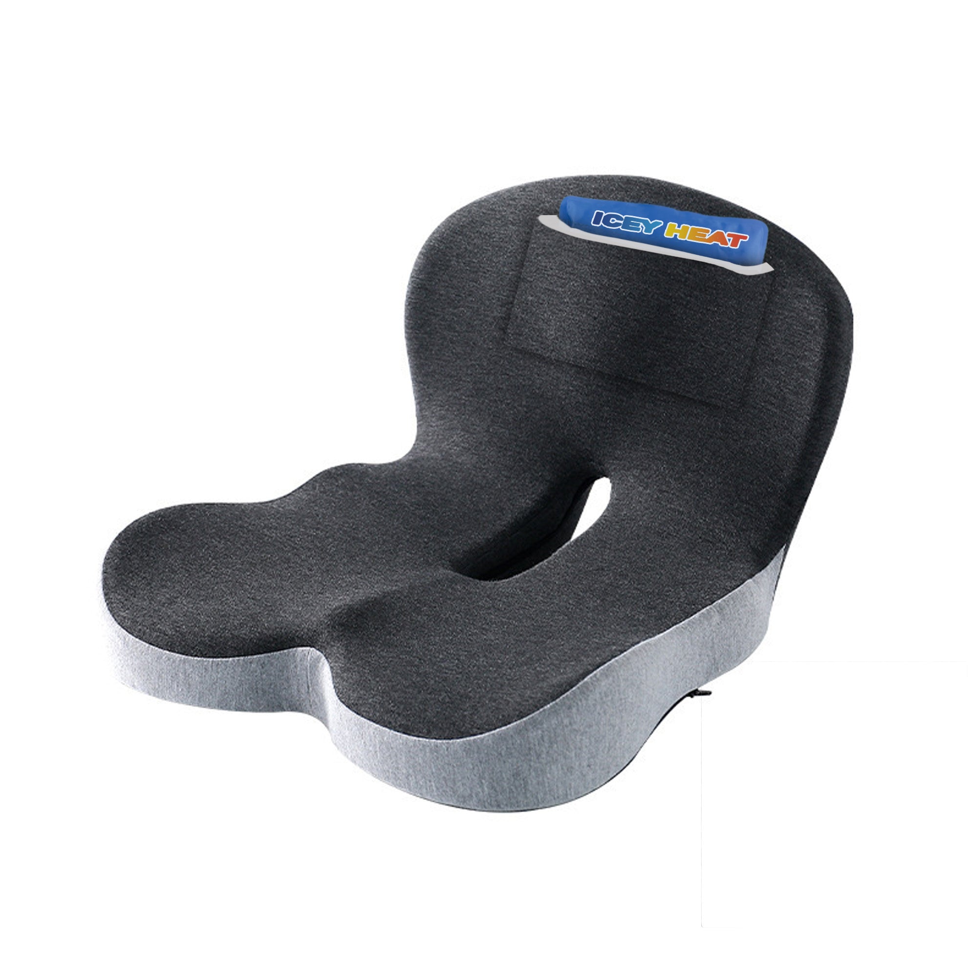 Doctor Pillow ICEY HEAT Back Support - Hot & Cold Therapy for Pain Relief - Ideal for Back Pain, Muscle Soreness & Injury Recovery
