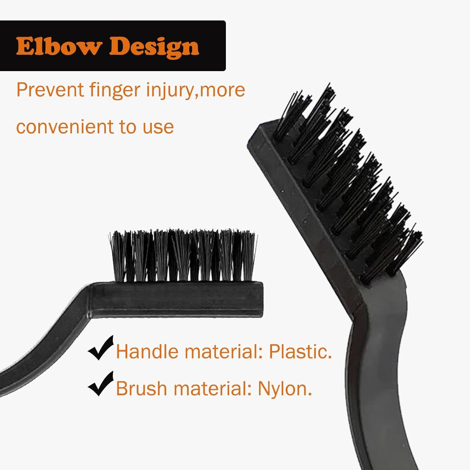 SCHOFIC ESD Safe Anti Static Toothbrush Shape Cleaning Brush (WT-01) - Perfect for Electronics, PCBs, and Sensitive Components - Pack of 1