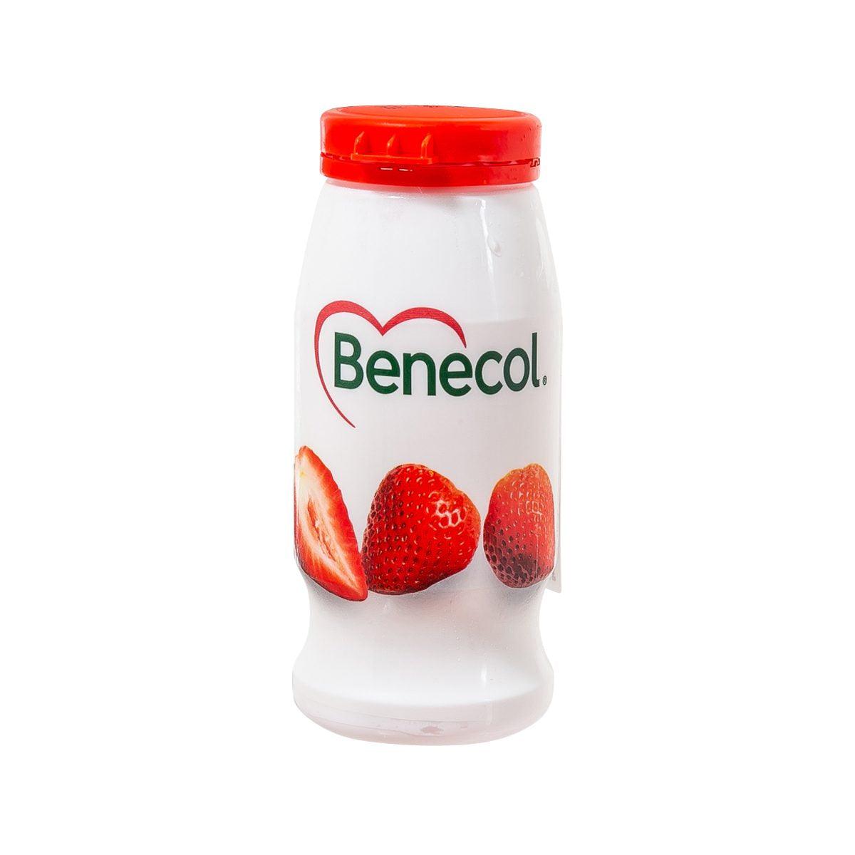 BENECOL Strawberry Yogurt Drink (65mL) - Delicious Probiotic Beverage for Gut Health, Perfect for Breakfast, Snacks & On-the-Go Nutrition