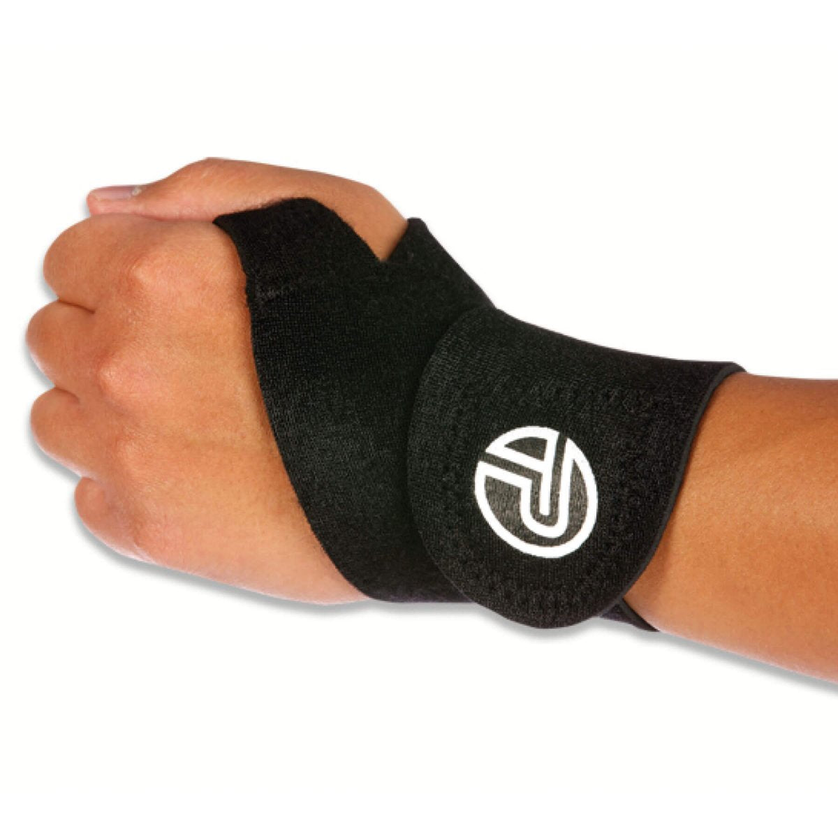 Pro Tec Wrist Wrap Support Brace - Black for Weightlifting, CrossFit & Gym Workouts - Comfortable Wrist Protection for Strength Training & Fitness