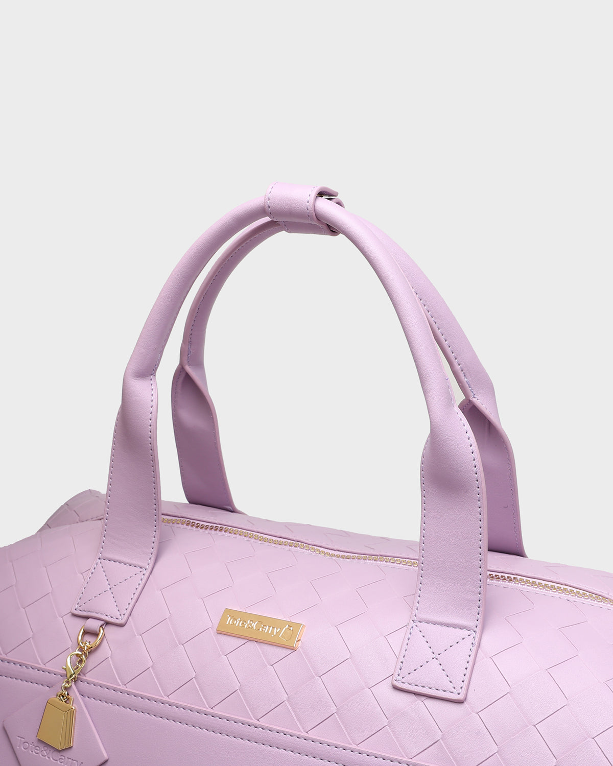 Stylish Purple Duffle Bag for Women - Perfect for Travel, Gym, and Everyday Use