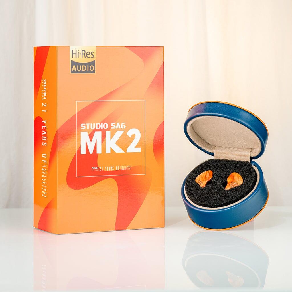 Dunu Studio SA6 MK2 High-Fidelity In-Ear Headphones with 6 Balanced Armature Drivers - Perfect for Audiophiles, Musicians, and Studio Monitoring