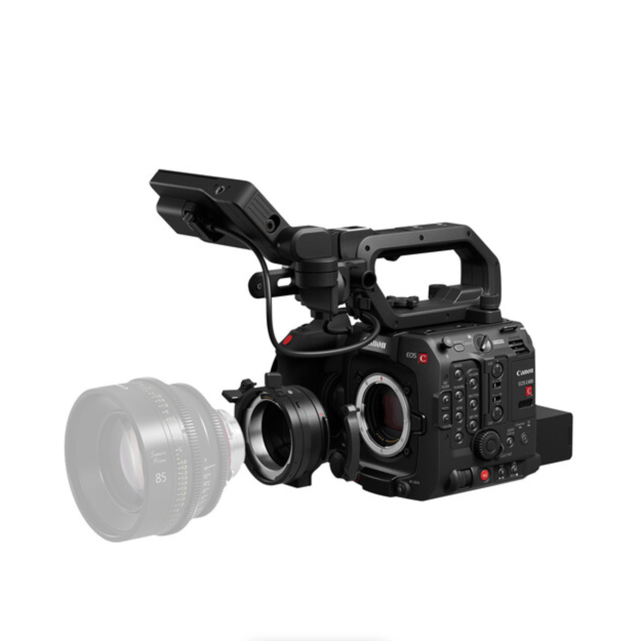 Canon EOS C400 RF Mount Digital Cinema Camera Body - Professional 6K Video Recording for Filmmaking, Live Streaming & Broadcast Production