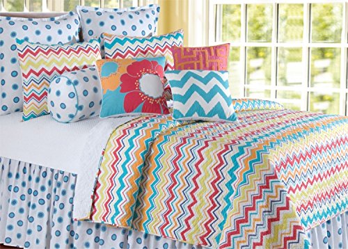 C&F Home Zara Full/Queen Quilt Set - Soft & Breathable Bedding for Full/Queen Size Beds - Perfect for Cozy Nights & Guest Rooms