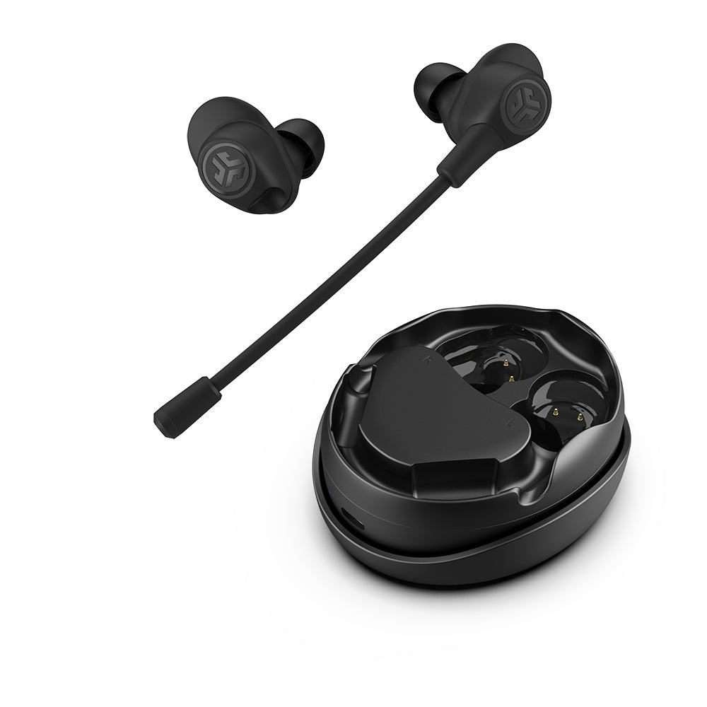 Wireless Earbuds with Noise Cancelling, Bluetooth 5.0 In-Ear Headphones - Black | Perfect for Workouts, Commuting & Office Use