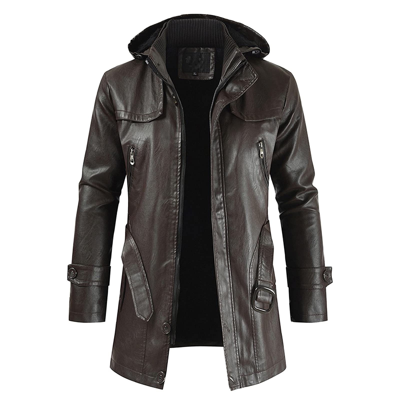 Men's Packable Down Jacket - Lightweight Windproof Winter Coat for Outdoor Activities, Cycling & Travel | Vintage Style Biker Jacket & Work Jacket for Men