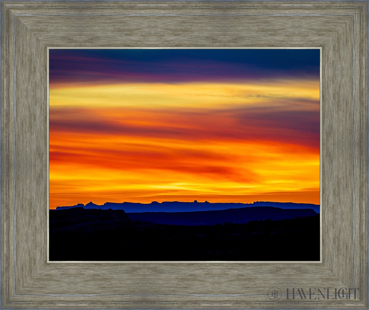 Stunning Desert Sunset at Arches National Park Utah - Perfect Wall Art for Home & Office Decor | Nature Photography Print for Living Room, Bedroom, or Gift