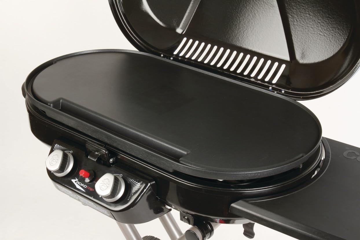Coleman Swaptop Griddle Accessory for RoadTrip Grills - Full-Size Aluminum Griddle with Nonstick Coating, Dishwasher Safe - Perfect for Camping, Tailgating & Outdoor Cooking