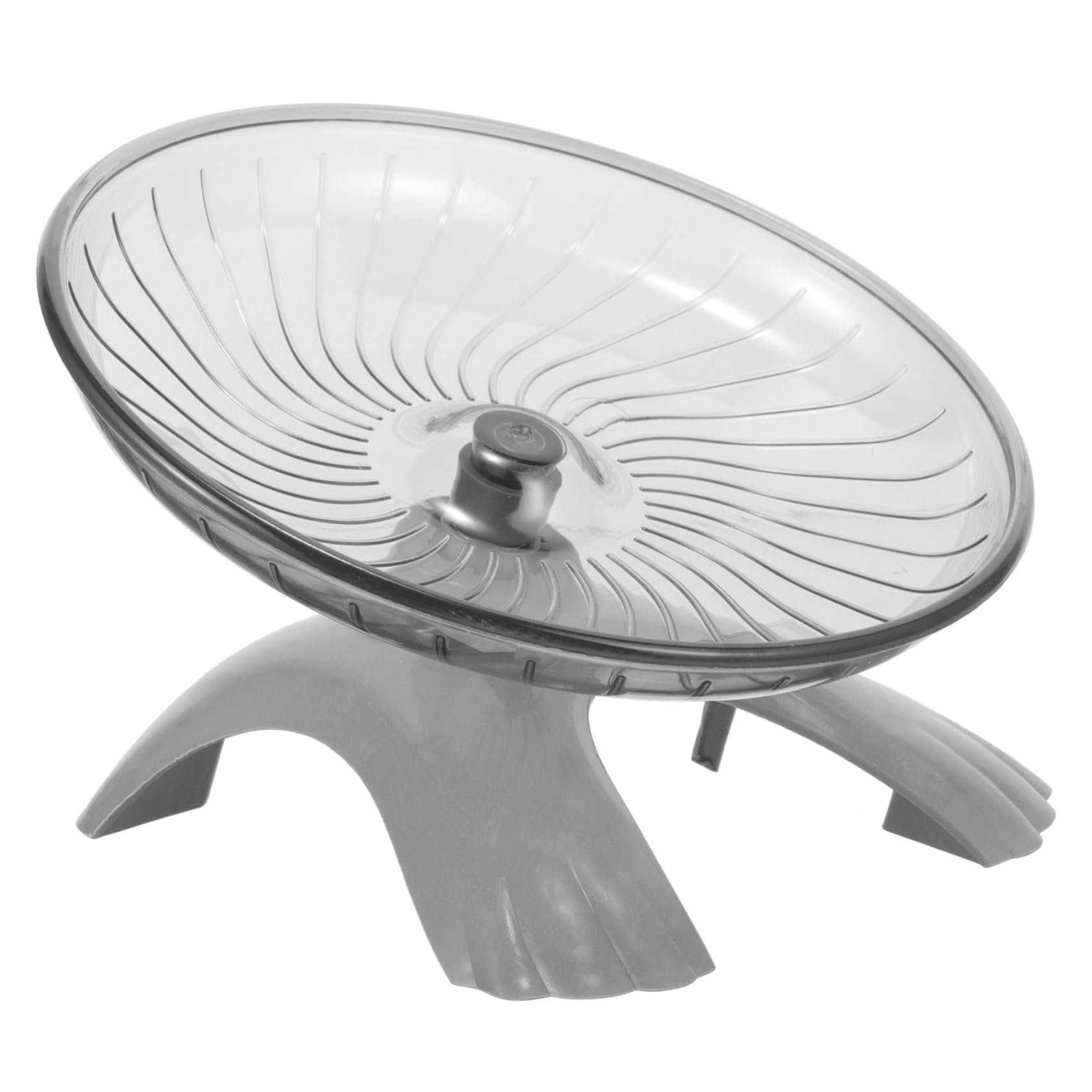 Balacoo 1Pc Hamster Flying Saucer Wheel - Exercise Toy for Guinea Pigs, Gerbils, Hedgehogs & Small Pets - Durable Plastic Small Animal Running Wheel for Cage Play & Fitness - Perfect for Hamster Wheels, Critter Toys & Pet Supplies