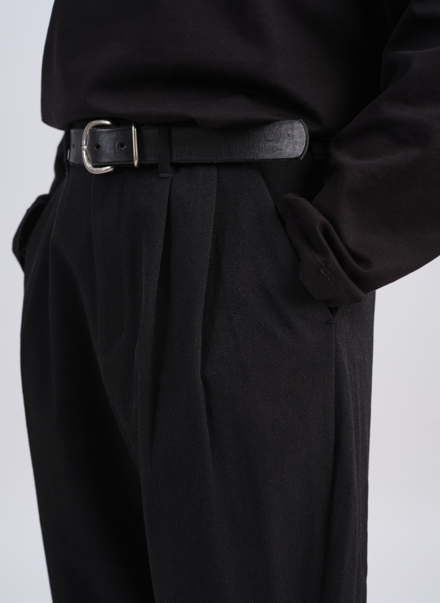 Solotex Garbardine Work Pants - Ankle Length Relaxed Tapered Fit for Men & Women | Comfortable Office & Business Casual Wear [Size 10]