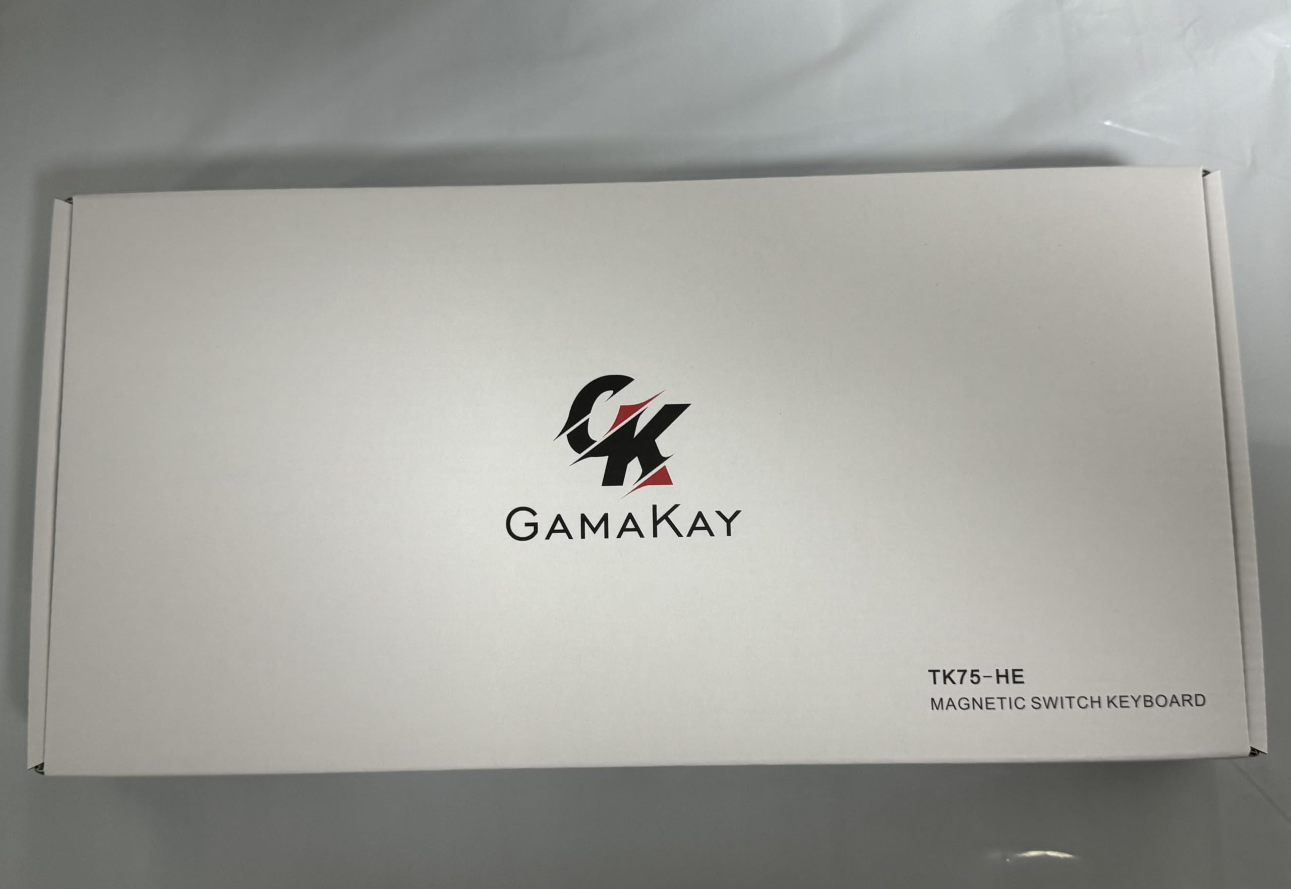 GK GAMAKAY TK75 HE Rapid Trigger Mechanical Keyboard - Hall Effect Magnetic Switches, Hot-Swappable, 81-Key PBT Keycaps, Bluetooth/2.4GHz/Wired 75% RGB Gaming Keyboard (White, Phoenix Switch) - Perfect for Esports, Competitive Gaming & Fast-Paced Typing