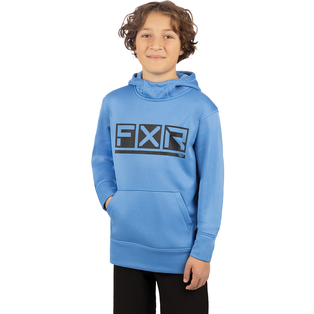 FXR Podium Tech Pullover for Youth - Lightweight & Breathable Snowmobile Jacket for Boys & Girls - Perfect for Winter Sports & Outdoor Adventures