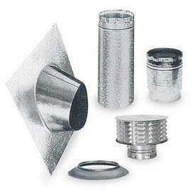 AmeriVent 6 Inch Diameter Gas Vent Kit - High Efficiency Heating System for Fireplaces & Furnaces - Perfect for Home Heating & Ventilation Solutions
