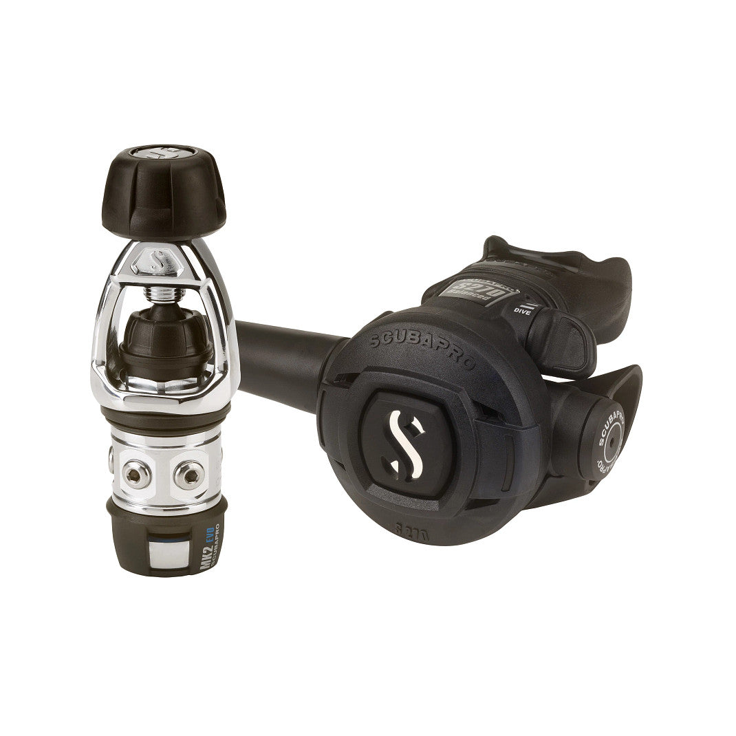 Scubapro MK2 EVO/S270 Regulator - Premium Scuba Diving Gear for Professional & Recreational Divers - Perfect for Ocean Exploration, Coral Reef Diving & Underwater Photography