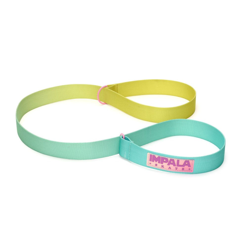Impala Skate Carry Strap - Lime Spritzer Color | Adjustable Skateboard Shoulder Strap for Easy Transport | Perfect for Skateboarding, Commuting & Travel Accessories