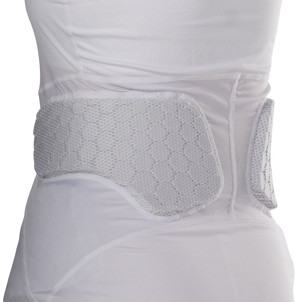 Women's HEX® 2 Pad Lacrosse Tank Top with Kidney Protection - Breathable Protective Gear for Lacrosse Training & Games