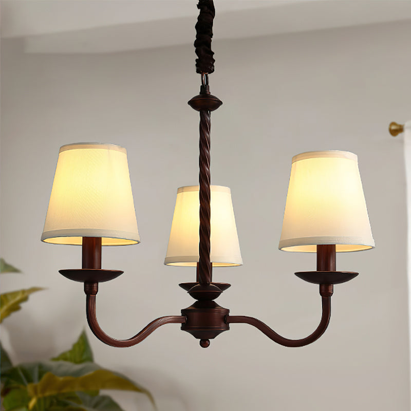 Emmons Modern Crystal Chandelier - Elegant Ceiling Light Fixture for Dining Room, Bedroom, or Living Room Decor