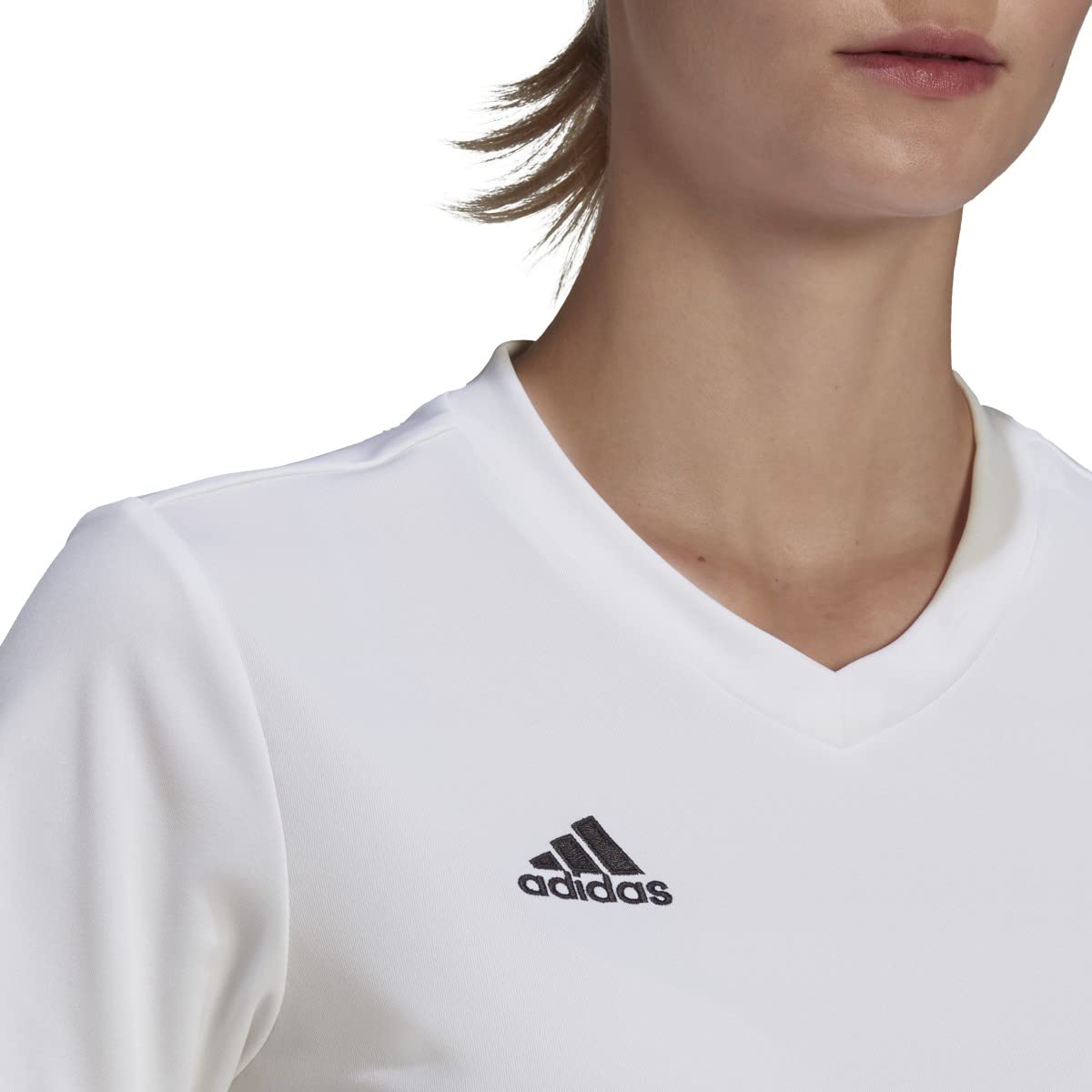 Adidas Women's Entrada 22 Soccer Jersey - Lightweight Breathable Performance Shirt for Training & Matches - Perfect for Football, Training Sessions & Fan Wear