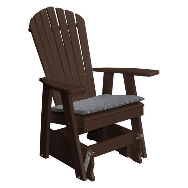 Premium Poly Adirondack Gliding Chair - Durable Outdoor Rocking Patio Furniture for Garden, Deck & Backyard Relaxation | Weather-Resistant & Comfortable Seating Solution