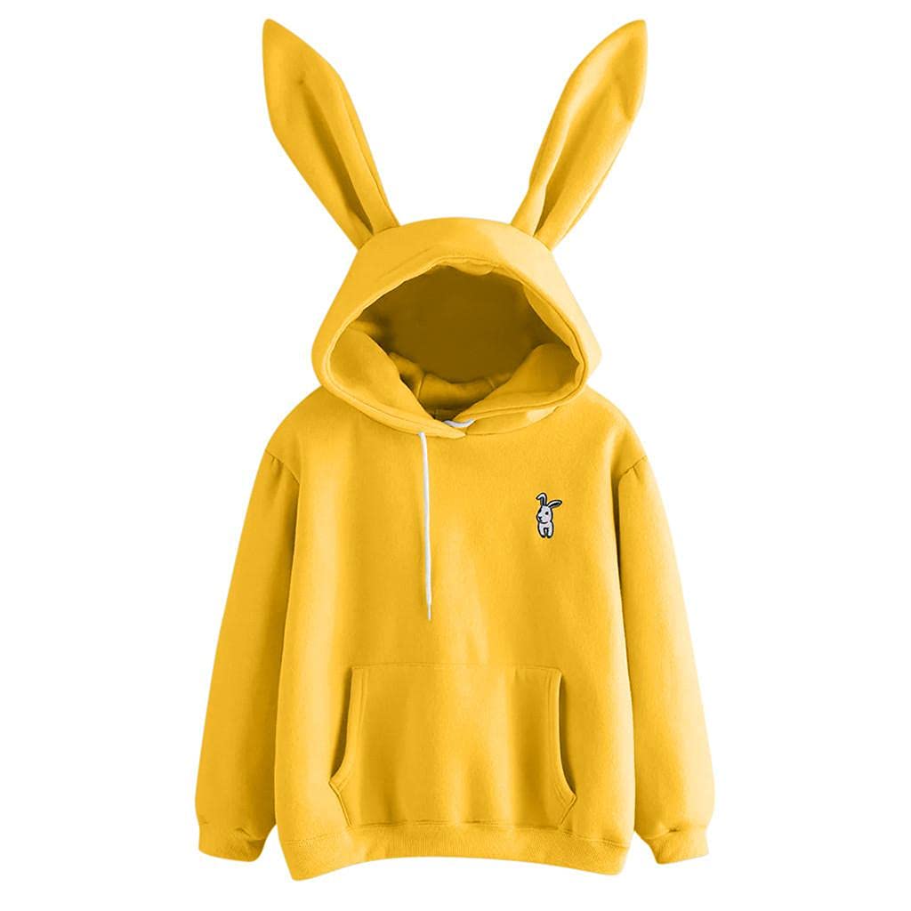 Women's Cute Dinosaur Print Hoodie - Pullover Sweater & Casual Hooded Sweatshirt Top | Cozy Fall Fashion, Streetwear, Lounge Wear & Gift Idea