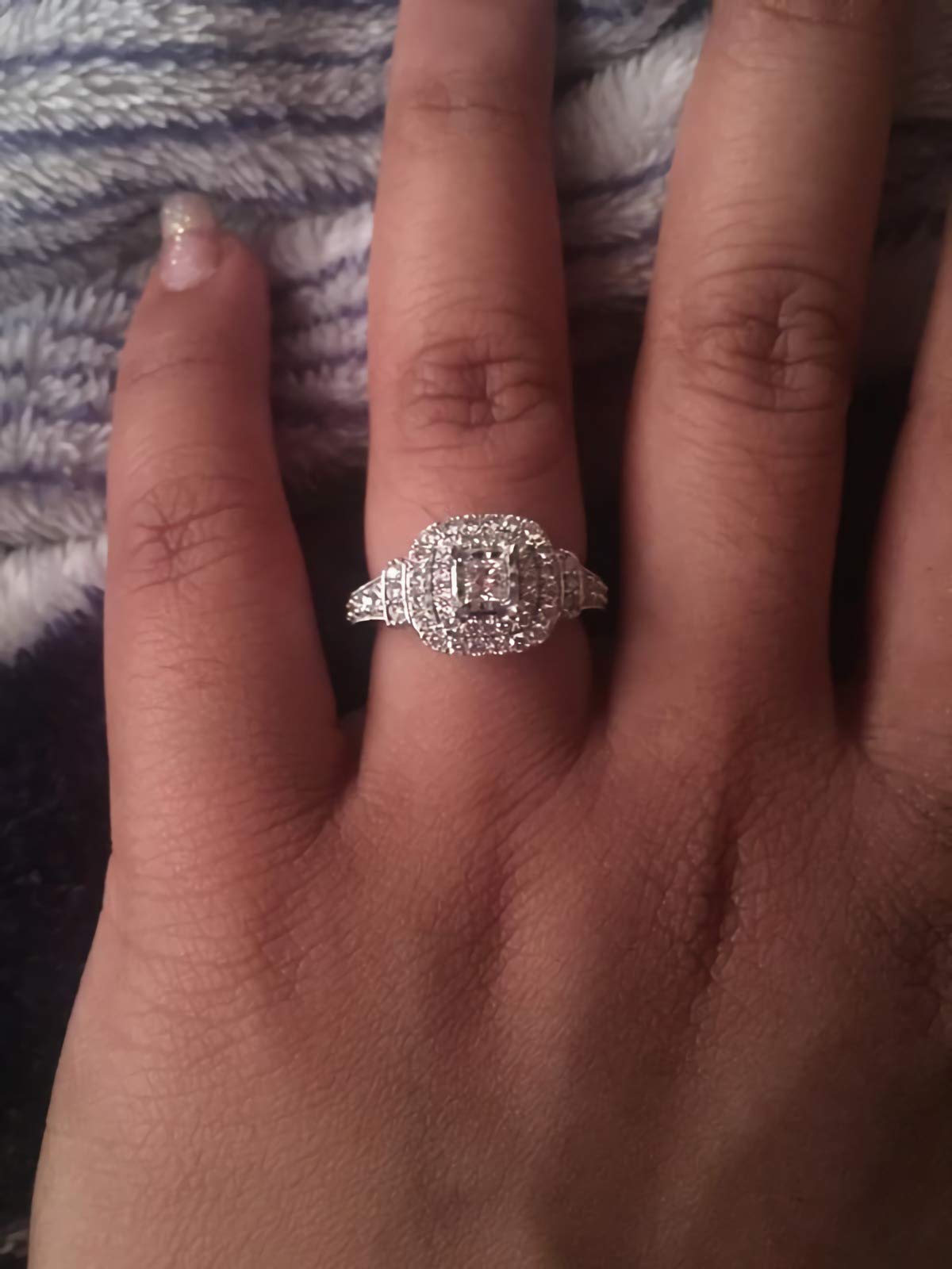 Moissanite Engagement Rings for Women - 10K 14K 18K Gold Wedding Band Set, Platinum Plated Silver Bridal Jewelry (4 Styles) - Perfect for Proposals, Anniversaries & Bridal Accessories