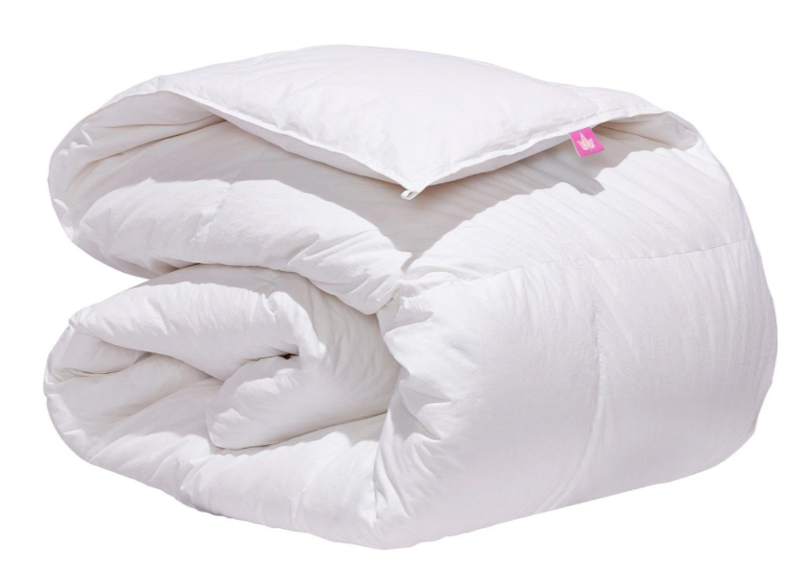 Luxury White Down Duvet - Ultra Soft Hypoallergenic Comforter for All Seasons | Perfect for Bedroom, Guest Room & Hotel Use