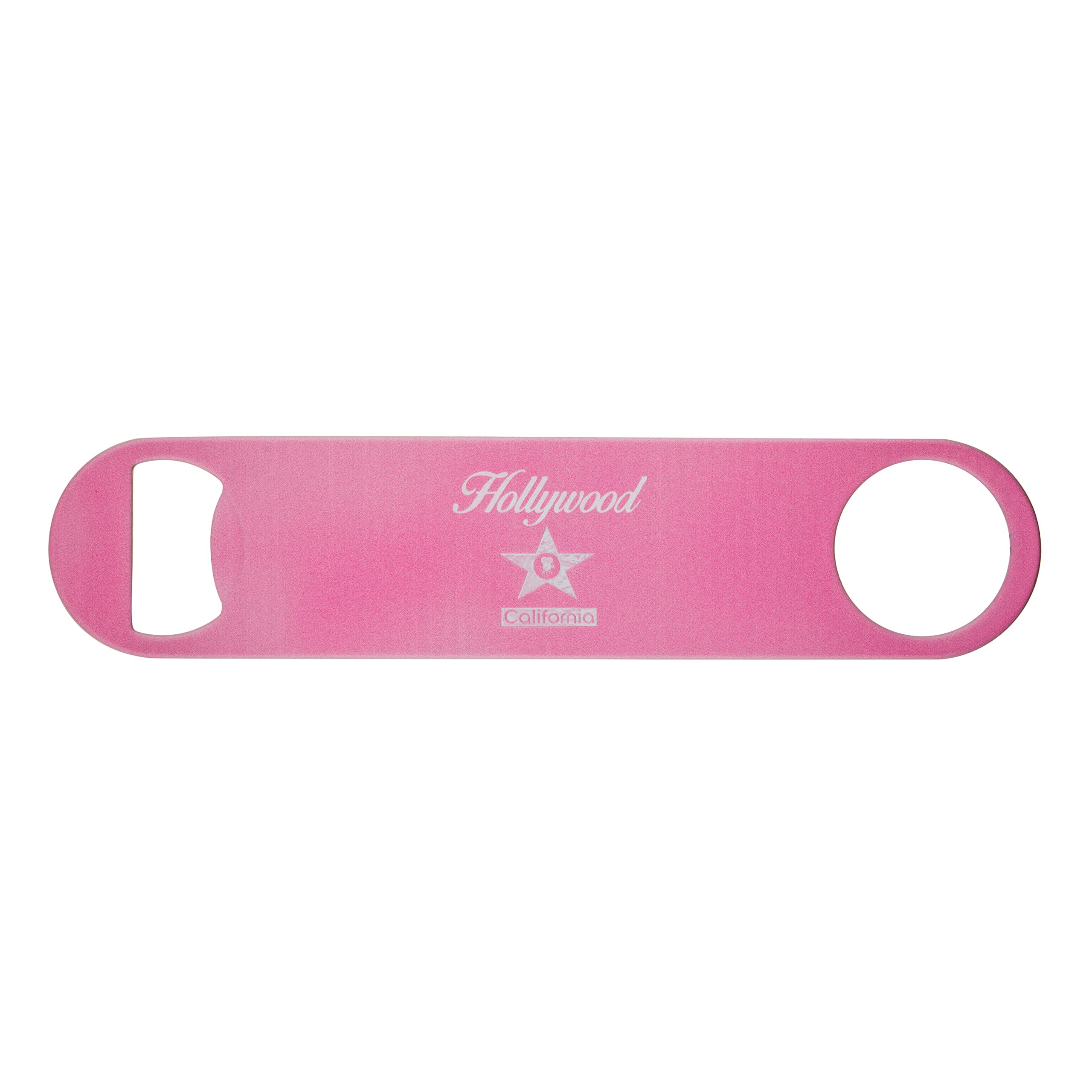 Premium Hollywood California Themed Powder Coated Steel Bottle Opener - Durable Bar Tool for Home, Parties & Outdoor Adventures