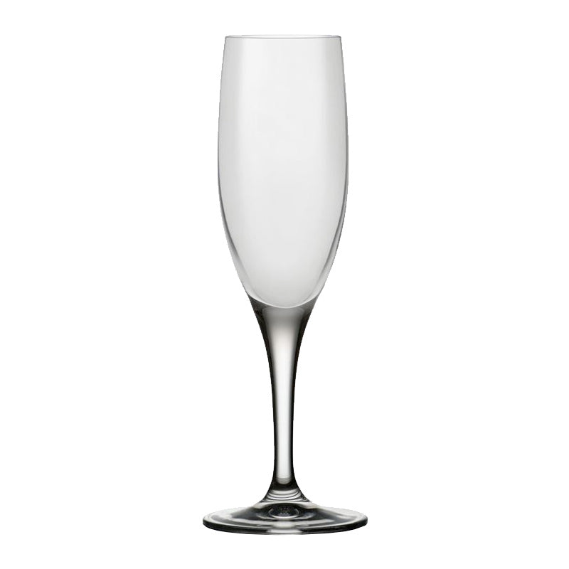 Premium Crystalex 019026 Rhapsody Champagne Flutes - Set of 24 (6.25 oz Each) - Elegant Glassware for Weddings, Parties & Special Occasions