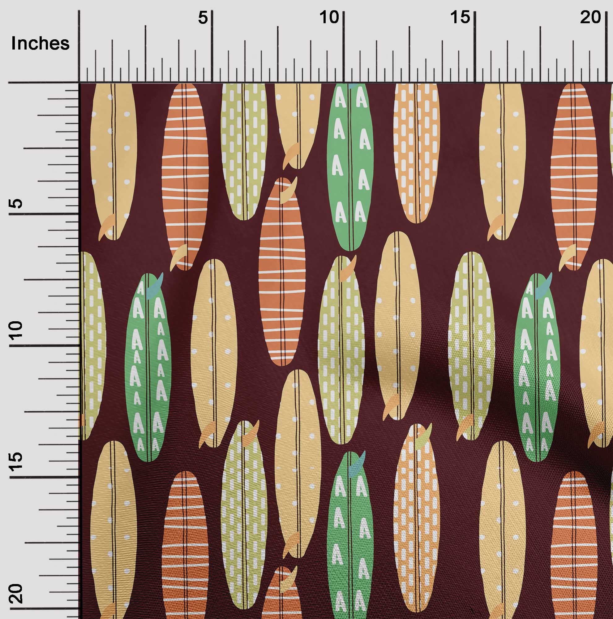 oneOone 60 Inch Wide Viscose Jersey Brown Floral Print Fabric - Soft & Durable Sewing Material for Kids Clothing, Quilting & DIY Crafts