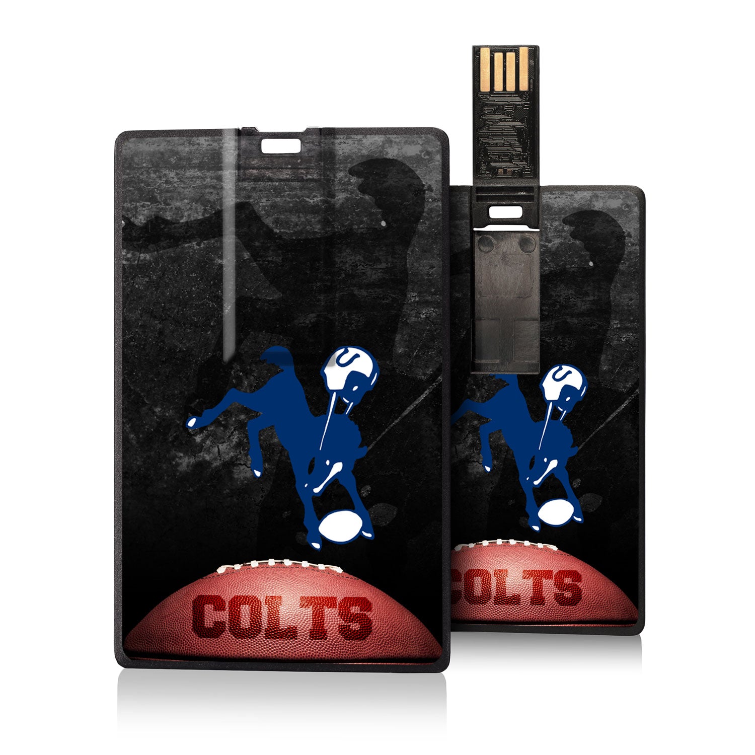 Baltimore Colts 1946 Historic Collection 32GB USB Flash Drive - Legendary NFL Team Credit Card Style Memory Stick for Football Fans, Collectors & Office Use