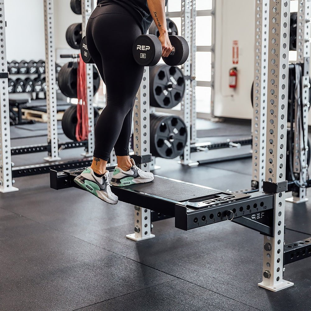 REP Fitness Utility Seat - Adjustable Weight Bench for Home Gym, Strength Training & Workouts - Perfect for Squats, Dumbbell Press & Full-Body Exercises