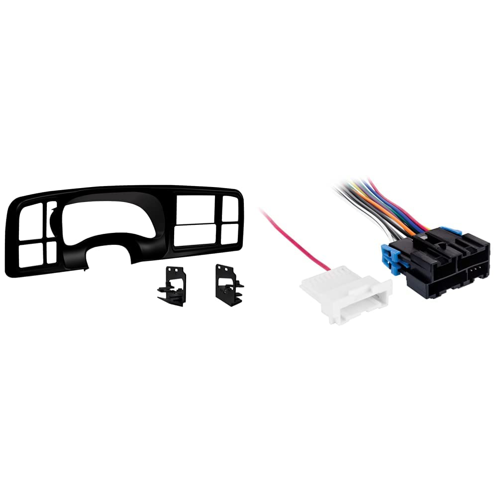 Metra Electronics Car Stereo Installation Kit & Wiring Harness for 1999-2002 GM Trucks & SUVs - Easy DIY Audio Upgrade for Chevy Silverado, GMC Sierra, Tahoe, Suburban