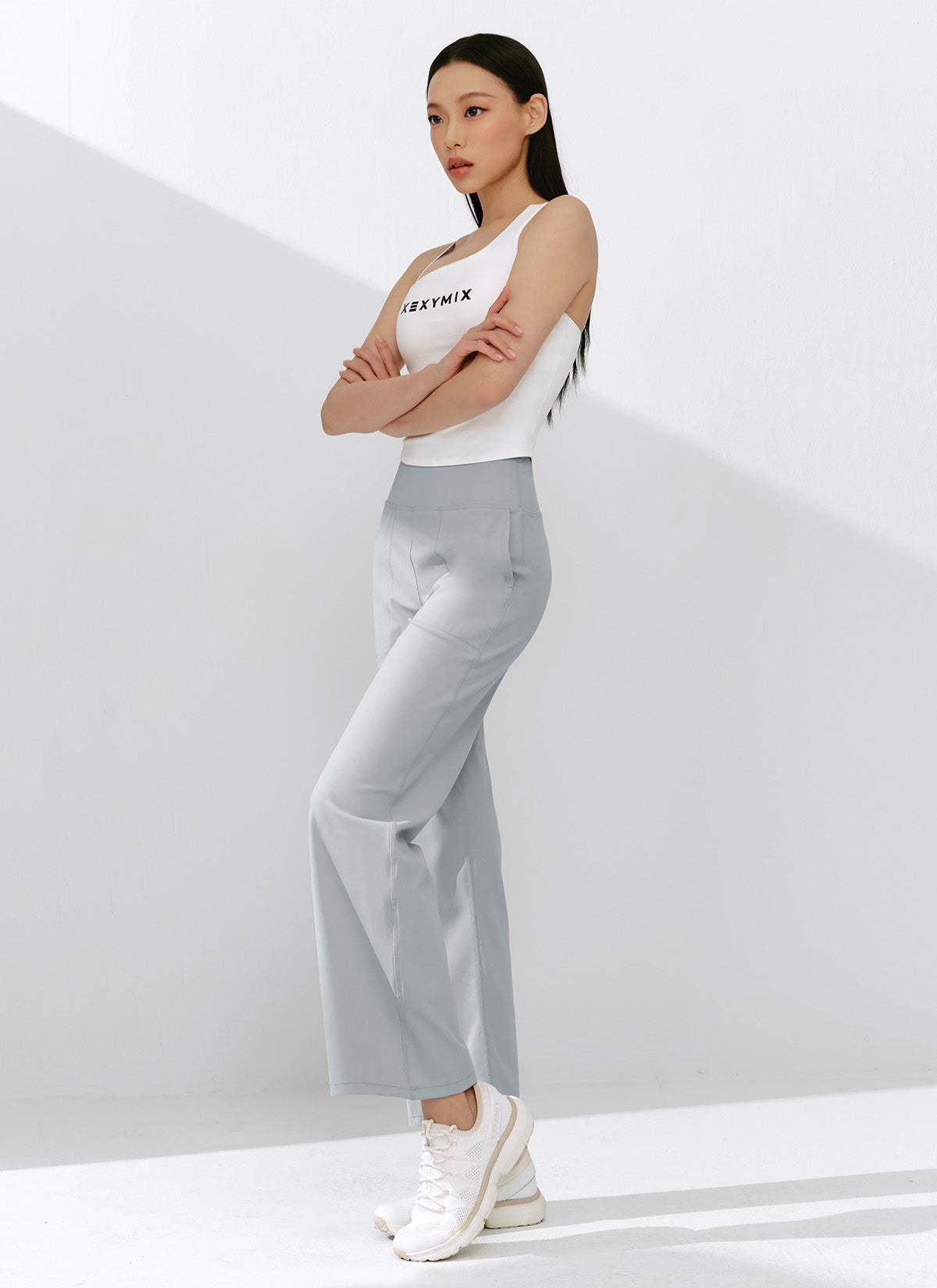 Black Label Power Rise Pocket Wide Leggings - High Waisted Yoga Pants with Side Pockets for Women | Perfect for Workouts, Running, Gym & Lounge Wear