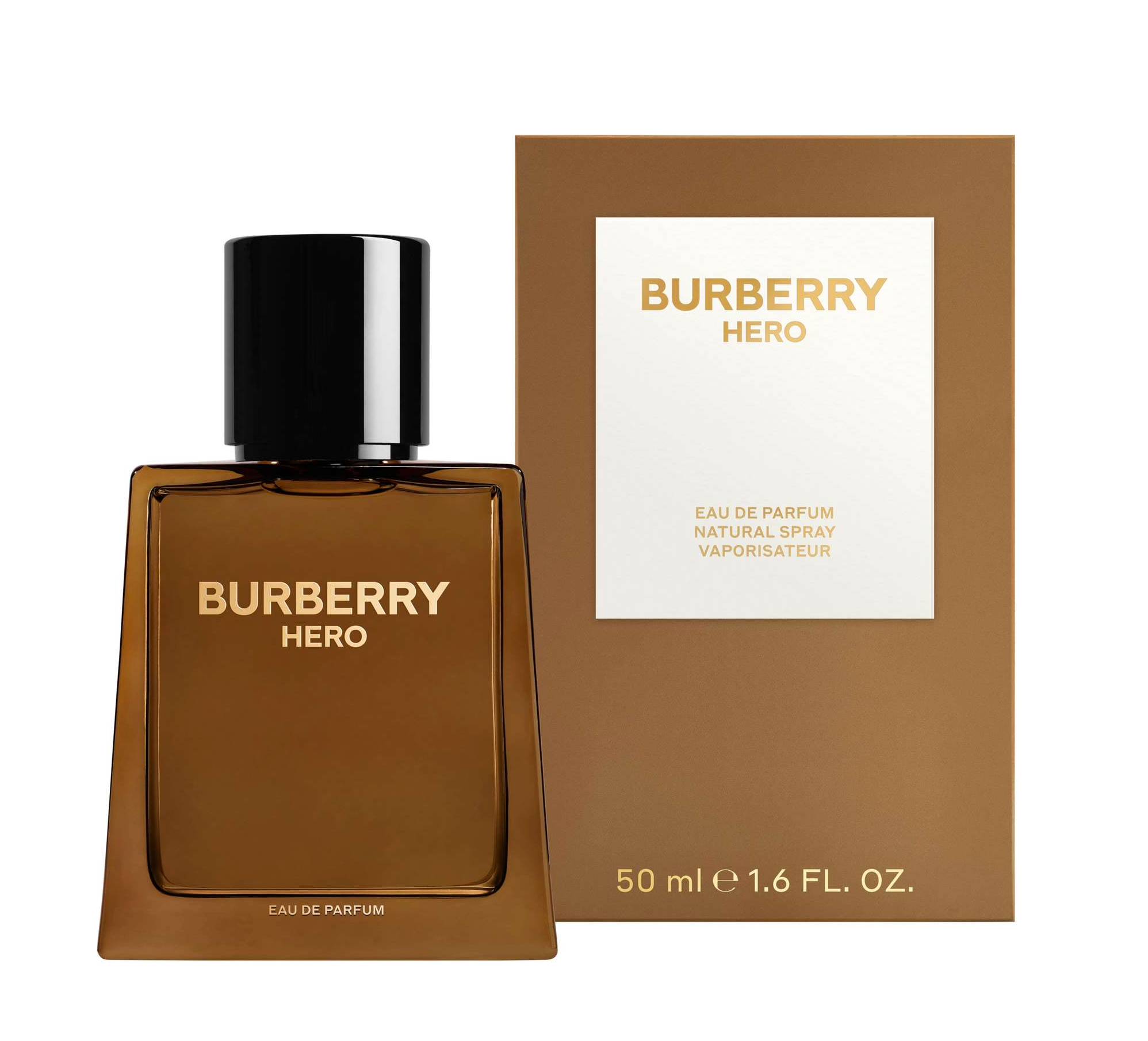 Burberry Hero Eau De Parfum for Men - Long Lasting Luxury Cologne Spray - Perfect for Date Nights & Special Occasions