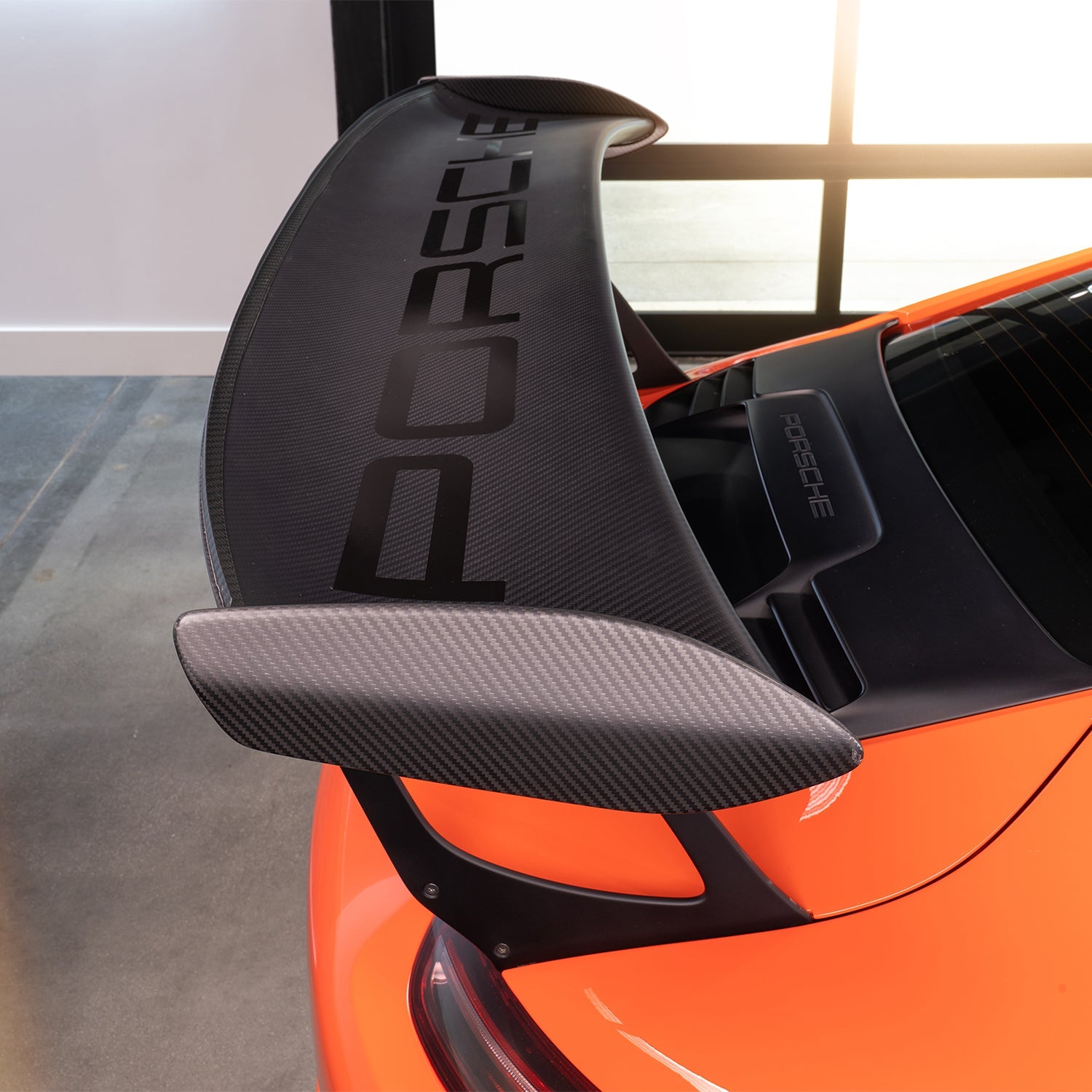 Porsche 991.1 911 GT3 RS Wing Blade with End Caps - High Performance Rear Spoiler for Track & Street Racing - Perfect for Car Enthusiasts & Motorsport Upgrades