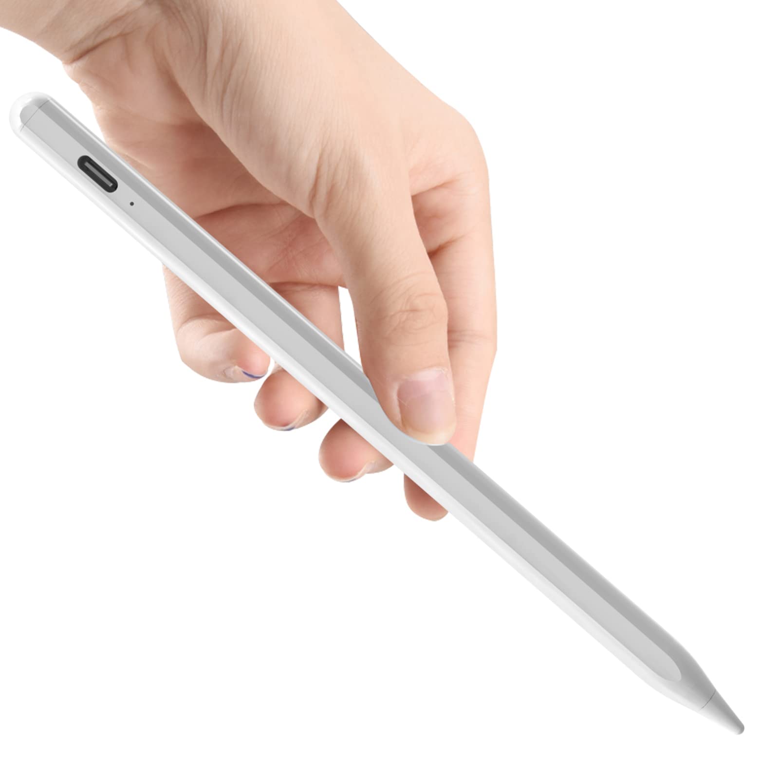 Premium Stylus Pen for iPad Pro/Air/Mini (2018-2023) - Tilt & Pressure Sensitive with Palm Rejection, Compatible with Apple Pencil - Perfect for Drawing, Note Taking & Digital Art