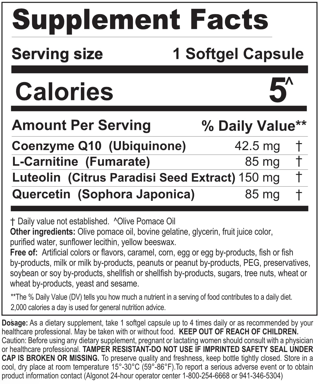FibroProtek 8 Bottle Pack - Premium Luteolin & Quercetin Supplement with Olive Pomace Oil for Immune Support & Inflammation Relief - Ideal for Daily Wellness & Joint Health