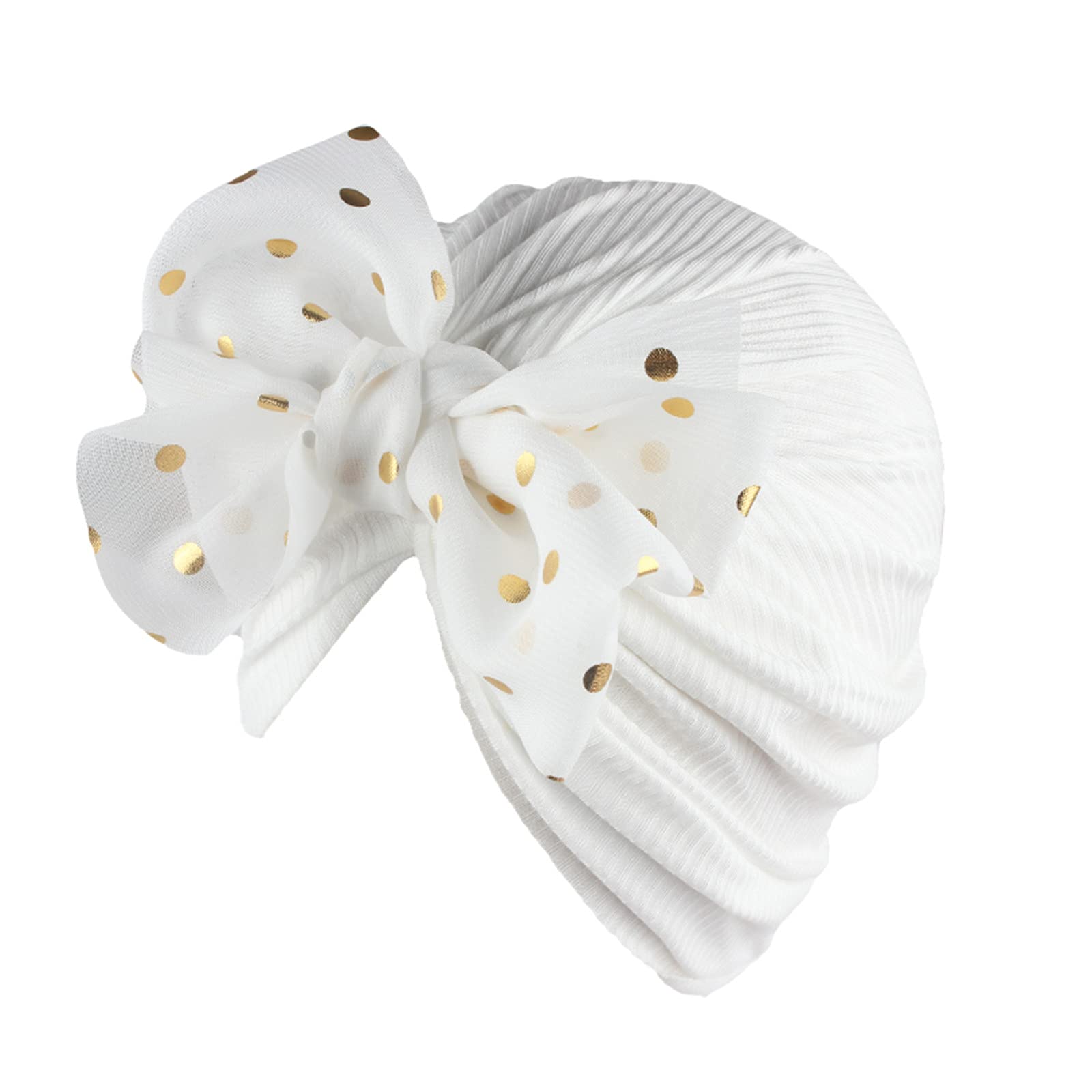Solid Cap Beanie Bowknot Headband for Baby - Floral Knit Hat & Headwear for Infant Care | Perfect for Newborn Photoshoots, Winter Outfits, and Special Occasions