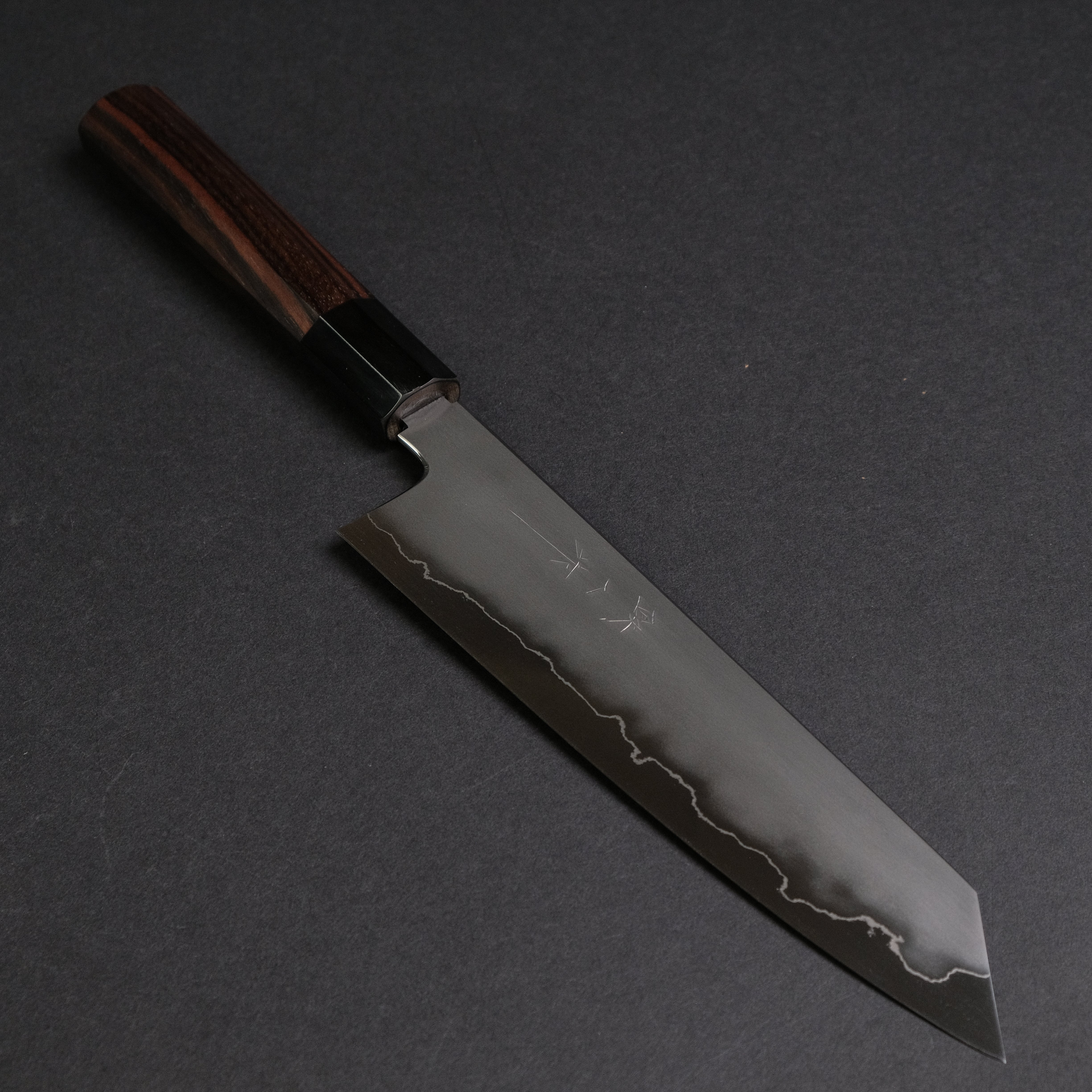 Premium Tetsujin Silver #3 Kasumi Kiritsuke Gyuto 210mm Japanese Chef Knife with Taihei Makassar Ebony Handle - Perfect for Sushi, Sashimi & Precision Cutting
