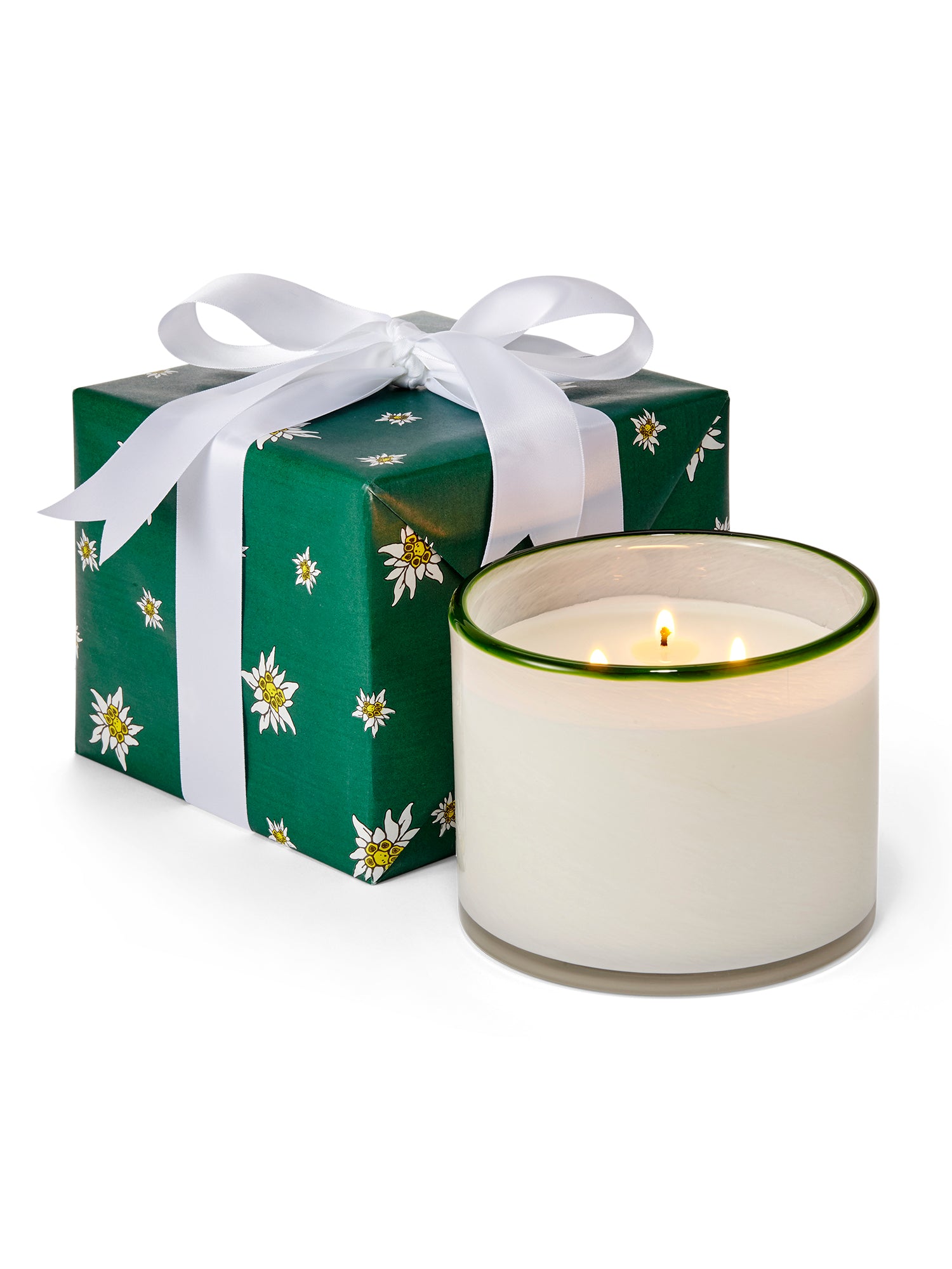 Premium Alpine Fir Scented 3-Wick Candle - Long-Lasting Aromatherapy for Home, Office & Relaxation - Perfect for Holidays, Gifts & Cozy Evenings