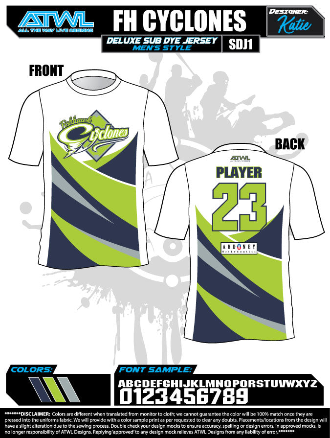 Fishhawk Fall League Men's Sublimated Basketball Jerseys - Breathable & Lightweight for Game Day & Team Sports