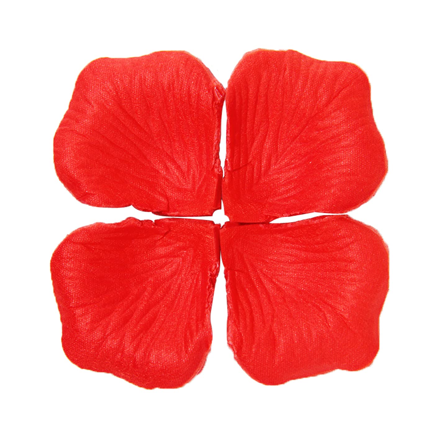 1000pcs Red Rose Petals - Premium Wedding Flower Decorations for Aisle, Table Scatter & Romantic Events - Bulk Dried Rose Petals for Weddings, Proposals & Special Occasions