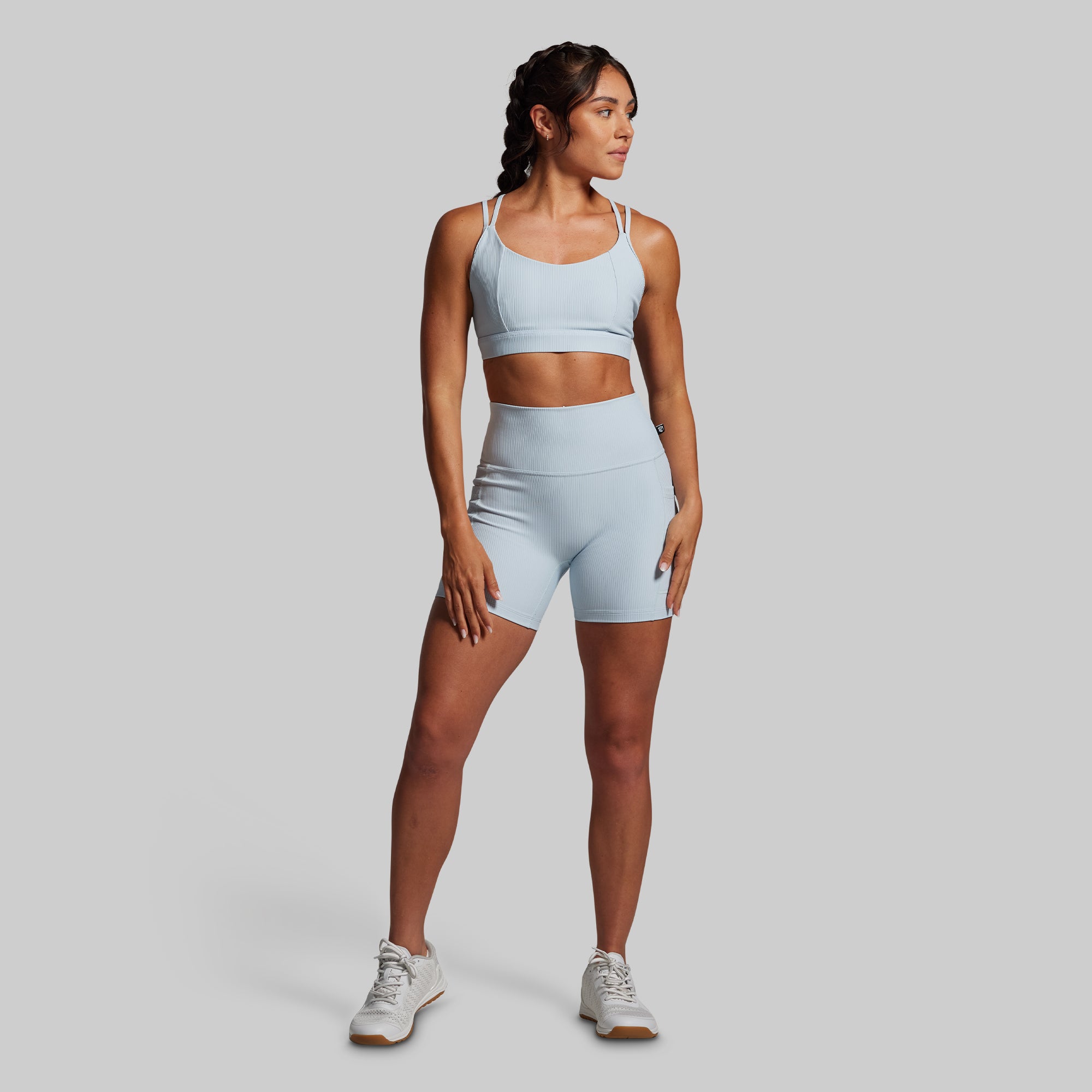 All or Nothing Short Set (Chambray) - Stylish Women's Summer Outfit for Casual Wear, Beach Vacation & Outdoor Activities