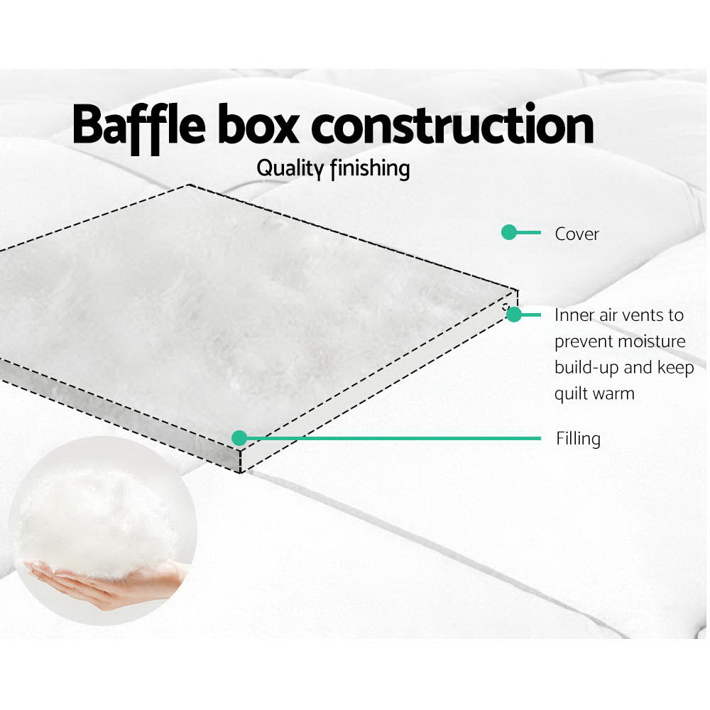 Premium Bamboo Microfiber Duvet Cover Set - Super King Size Winter Quilt Cover with Soft Breathable Fabric for Cozy Bedroom Decor (Fits 108x90 Inches) - Perfect for Master Bedrooms, Guest Rooms & Luxury Hotels
