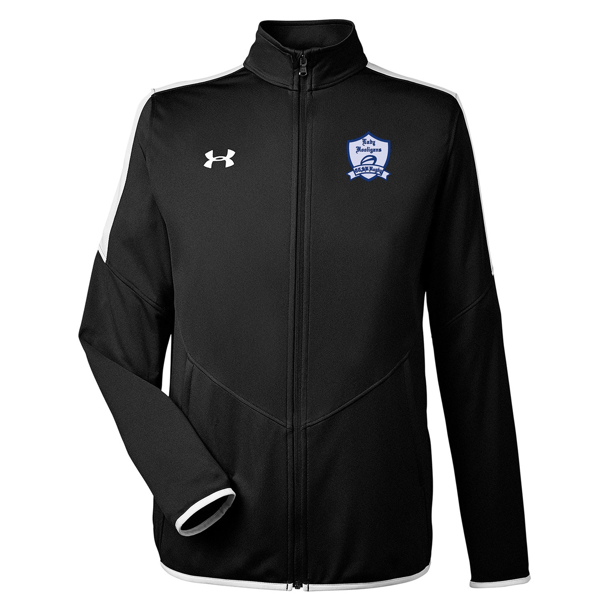 CCSU Lady Hooligans UA Rival Knit Jacket - Women's Lightweight Athletic Pullover for Sports & Casual Wear | Perfect for College Games, Gym Workouts & Everyday Fashion