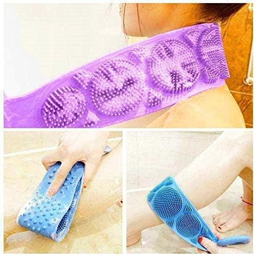 Silicone Body Scrubber for Shower - Exfoliating & Massage - Men & Women