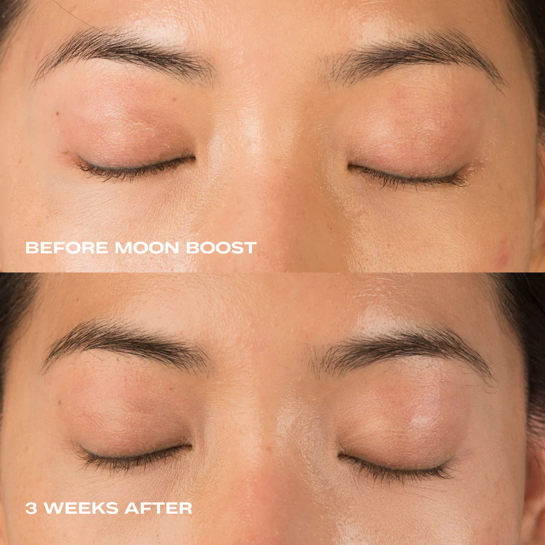Moon Boost – Lash & Brow Growth Serum for Longer, Thicker Eyelashes & Eyebrows | Natural & Safe Formula for Daily Use at Home or Salon